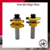 Bộ mũi soi tủ bếp Sen Ngã mũi phay ghép ván gỗ Vàng BMGTB-S