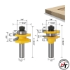 Bộ mũi soi tủ bếp Sen Ngã mũi phay ghép ván gỗ Vàng BMGTB-S
