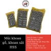 Mũi khoan gỗ và sắt thép HSS loại rẻ 2mm đến 10mm MKS-HSS-210