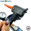 Bơm đạp chân xe máy xe đạp lốp ô tô bóng hơi 2 ống xilanh CMART L0001 BC-CM-L0001