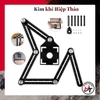 Thước Đo Định Vị Cắt Gạch, Thước Đo Chính Xác Lỗ Khoan - Điều Chỉnh Đa Góc Thước Gập 6 Đoạn TDVCG-6D