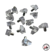 Chốt đỡ kệ gỗ chốt đợt bọc nhựa mica trong tủ âm di động CDMC