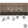 Chốt đỡ kệ gỗ chốt đợt bọc nhựa mica trong tủ âm di động CDMC