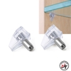 Chốt đỡ kệ gỗ chốt đợt bọc nhựa mica trong tủ âm di động CDMC