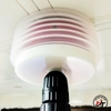 Chụp hứng bụi máy khoan dụng cụ che chắn bụi bê tông thạch cao rút lõi tường cầm tay  CCB-N