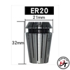 Collet đầu kẹp mũi phay cnc gỗ mũi dao cắt ER11 ER16 ER20 ER25 ER32 CL-TW