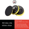 Đĩa chà nhám gỗ đế nhám tròn nhựa đánh bóng tự dính gắn máy khoan mài DE-NHUA