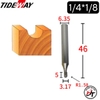 Mũi phay gỗ soi alu cnc quả đào tròn lưỡi phay rãnh dao cầu 6mm 0502 TIDEWAY MSD-TW