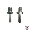 Đầu chuyển máy khoan thành máy cắt mài ti gắn đĩa chà nhám chuôi tròn và lục giác M10 M14 DCMK