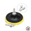 Đầu chuyển máy khoan thành máy cắt mài ti gắn đĩa chà nhám chuôi tròn và lục giác M10 M14 DCMK