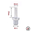 Đầu chuyển máy khoan thành máy cắt mài ti gắn đĩa chà nhám chuôi tròn và lục giác M10 M14 DCMK