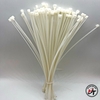 Dây rút nhựa lạt thít nhựa đen trắng Bó 100 cái 15cm 20cm 25cm 30cm 40cm 50cm DTN