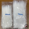 Dây thít nhựa rút nhựa 1 túi lạt Trắng 10cm 15cm 20cm 25cm 30cm 40cm 50cm gói Đủ DTN-T