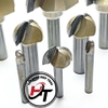 Mũi phay gỗ soi alu cnc quả đào tròn lưỡi phay rãnh dao cầu 6mm 0502 TIDEWAY MSD-TW
