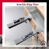 Kẹp cố định ngăn kéo Inox tay dài kìm cảo bắt tủ gỗ lắp ráp mặt hộc kéo Koslo KCDNK-IN-D