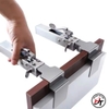 Kẹp cố định ngăn kéo Inox tay dài kìm cảo bắt tủ gỗ lắp ráp mặt hộc kéo Koslo KCDNK-IN-D