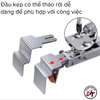 Kẹp cố định ngăn kéo Inox tay dài kìm cảo bắt tủ gỗ lắp ráp mặt hộc kéo Koslo KCDNK-IN-D