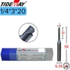 Mũi phay CNC cắt gỗ dao phay 3 cánh , 2 me thẳng và Xoắn TCT Tideway 3,4,5,6,8mm MCCNC-TW