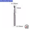 Dao CNC Mũi cnc gỗ mdf xoắn 1 me lưỡi thân 2mm 3mm 4mm 6mm MCCNC-XV-TQ