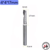 Dao CNC Mũi cnc gỗ mdf xoắn 1 me lưỡi thân 2mm 3mm 4mm 6mm MCCNC-XV-TQ