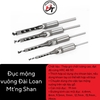 Mũi đục mộng vuông 6mm - 19mm Hàng chính hãng nhập khẩu Đài Loan MDD-DL