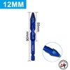 Mũi khoan đa năng lục giác cao cấp lệch tâm chuyên khoan gạch men cứng HEX-9 Xanh MKDN-X-LG