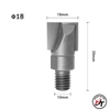 Mũi khoan phay đục khóa thay thế trong bộ cữ khoan khóa cửa gỗ MDKC-M10