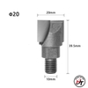 Mũi khoan phay đục khóa thay thế trong bộ cữ khoan khóa cửa gỗ MDKC-M10