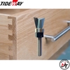 Mũi phay gỗ đuôi cá bi dưới mũi soi ngăn kéo Tideway cao cấp MSCBD