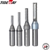 Mũi cắt CNC phay gỗ dao phay 4 cánh me khứa thẳng 6mm TCT Tideway MCCNC-TW4C