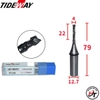 Mũi cắt CNC gỗ dao phay 2 me Xoắn khoan TCT Tideway 5mm 6mm MCCNC-X-TW