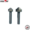Mũi phay gỗ điêu khắc mở Đáy dao cắt CNC bo góc R cạnh phẳng soi mũi tên Tideway MSKD-TW