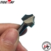 Mũi phay gỗ điêu khắc mở Đáy dao cắt CNC bo góc R cạnh phẳng soi mũi tên Tideway MSKD-TW