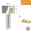 Mũi phay CNC mặt bàn gỗ mũi soi vuông lấy nền dao phay phẳng vét đáy ARDEN 0112 0117 MSVD-AD0112