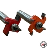 Mũi phay gỗ cuốc 4 cánh mũi soi rãnh móc ngang sâu 15mm TP MSC4C-TP