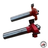 Mũi phay gỗ cuốc 4 cánh mũi soi rãnh móc ngang sâu 15mm TP MSC4C-TP