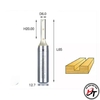 Mũi phay gỗ thẳng cnc dao cắt phá thô ARDEN 0114 0103 mũi soi lấy nền dài 6 8 10 12mm MST-AD