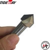 Mũi phay gỗ alu chữ V CNC vát 90 độ không bi Tideway cao cấp 0301 MSV-90-TW