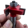 Mũi phay gỗ cuốc 4 cánh mũi soi rãnh móc ngang sâu 15mm TP MSC4C-TP