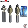 Mũi phay gỗ quả đào tròn có bi mũi soi cổ bi Tideway 1504 MSDB-TW