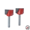 Mũi phay cnc lấy nền gỗ thẳng mũi soi mặt bàn vuông dao phẳng vét đáy ĐỎ MSVD-DO