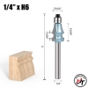 Mũi soi chỉ tơ gỗ mũi phay vẽ 1 kẻ chỉ đũa 2 bi cốt 6.35mm MSCT-TQ