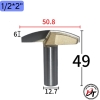 Mũi soi huỳnh ván Cầu lõm dao phay huỳnh cửa pano cnc gỗ Tideway AC1826