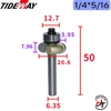 Mũi phay gỗ quả đào tròn có bi mũi soi cổ bi Tideway 1504 MSDB-TW