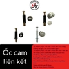 Chốt cam liên kết gỗ ốc cam âm 3 thành phần d15 OC3TP
