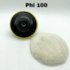 Phớt lông cừu đánh bóng xe máy miếng đánh ô tô xe hơi 3M PLC-D-3M