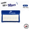 Quấn cán vợt cầu lông Daltom 2 lớp chính hãng cuốn cán vợt pickleball tennis cần câu cá êm tay bám chắc chống trơn trượt QC-DT2LV