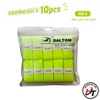 Quấn cán vợt cầu lông Daltom 2 lớp chính hãng cuốn cán vợt pickleball tennis cần câu cá êm tay bám chắc chống trơn trượt QC-DT2LV