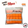 Quấn cán vợt cầu lông Daltom 2 lớp chính hãng cuốn cán vợt pickleball tennis cần câu cá êm tay bám chắc chống trơn trượt QC-DT2LV
