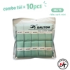Quấn cán vợt cầu lông Daltom 2 lớp chính hãng cuốn cán vợt pickleball tennis cần câu cá êm tay bám chắc chống trơn trượt QC-DT2LV